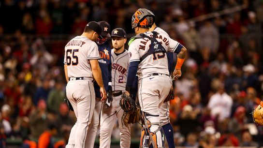 Knocked on the ropes, Astros running out of options with patchwork pitching staff taken at Fenway Park (Red Sox)